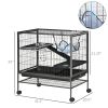 3-Tier Small Animal Cage, Ferret Cage Large Chinchilla Cage