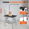 VEVOR Pet Grooming Table Arm with Clamp, 36''x24'' Dog Grooming Station, Foldable Pets Grooming Stand for Medium and Small Dogs