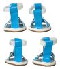 Buckle-Supportive Pvc Waterproof Pet Sandals Shoes - Set Of 4