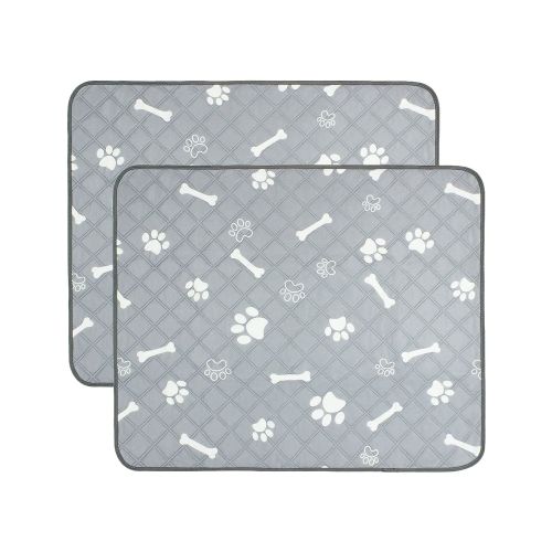 2Pcs Washable Pet Pee Pads For Puppy Kittens Dogs Cats Reusable Potty Mats Machine Washable 2Pcs Washable Pet Pee Pads For Puppy Kittens Dogs Cats Reusable Potty Mats Machine Washable
