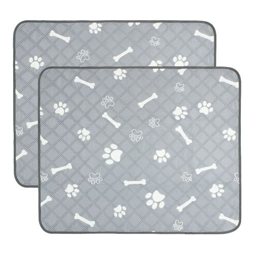 2Pcs Washable Pet Pee Pads For Puppy Kittens Dogs Cats Reusable Potty Mats Machine Washable 2Pcs Washable Pet Pee Pads For Puppy Kittens Dogs Cats Reusable Potty Mats Machine Washable