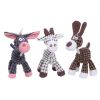 Dog Squeaks Toys; Plush Chewing Toys; Puppy Chewing Toys; Cute Animal Shaped Toys For Dogs