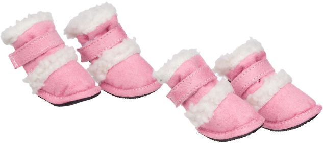 Shearling "Duggz" Pet Shoes (size: medium)