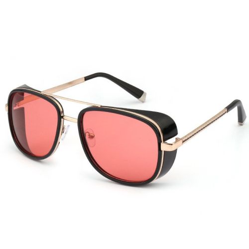Iron Fashion Man 3 IRON TONY Windscreen Sunglasses for Men and Women Double beam Sunglasses Retro Personality Glasses Iron Fashion Man 3 IRON TONY Windscreen Sunglasses for Men and Women Double beam Sunglasses Retro Personality Glasses
