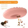 Pet Funny Misfeed Frisbee Toy Bite resistant Molar Pet Dog Chew Bite tpr Dog Interactive Toy dog toy